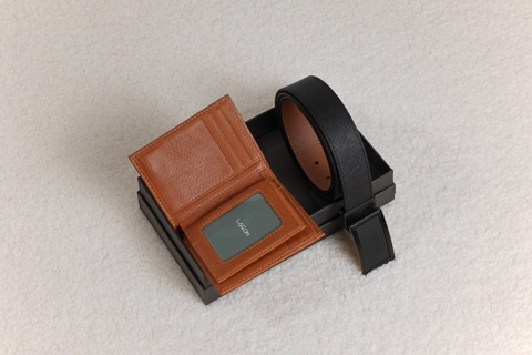 SET 6 - Flip Wallet + Reversible Belt