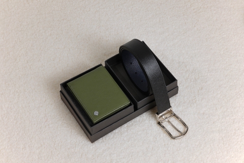 SET 5 - Flip Wallet + Reversible Belt