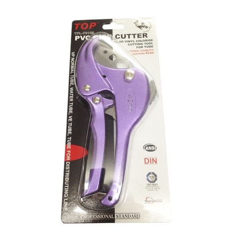 Kéo Cắt Ống Nhựa PVC 42mm Cao Cấp (Tím) - TOP