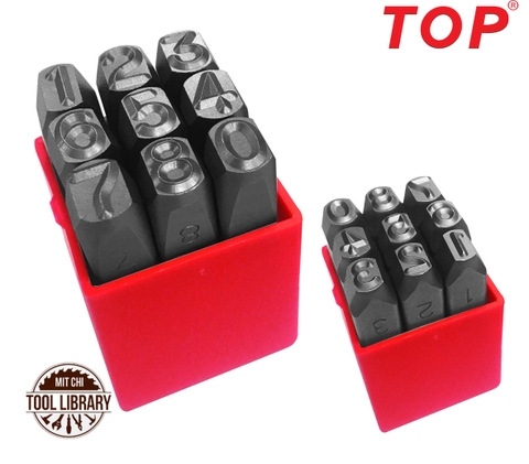 Bộ Đóng Số Xuôi, Số Ngược FULL số từ ( 2mm-12mm) - TOP