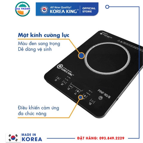 Bếp hồng ngoại Korea King - PINF-90/B