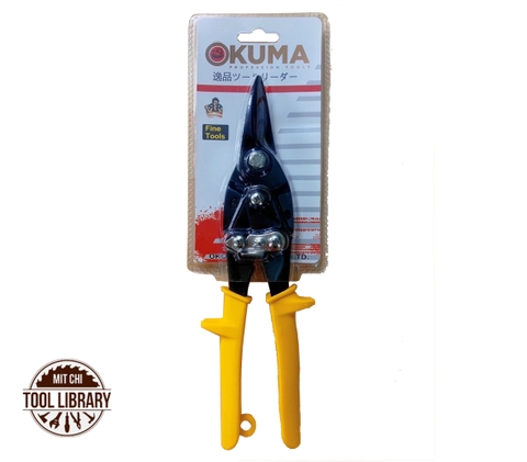 Kéo Cắt Tôn Thẳng 10" - OKUMA