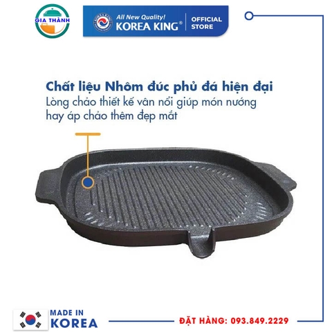 Chảo nướng chống dính dùng cho  các loại bếp - KGP-32MHI