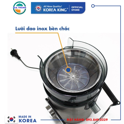 Máy ép trái cây Korea King công suất 800W - PJ-800BS