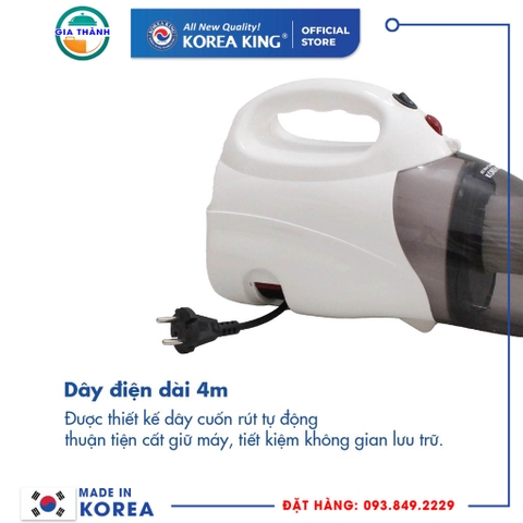 Máy hút bụi cầm tay Korea King PDG-666 (220V/50Hz, 1000W)