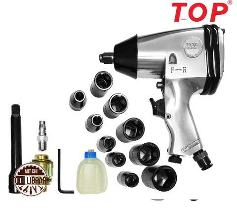 Súng Mở Tuýp Hơi 1/2" - Có Tuýp - Cao Cấp - TOP