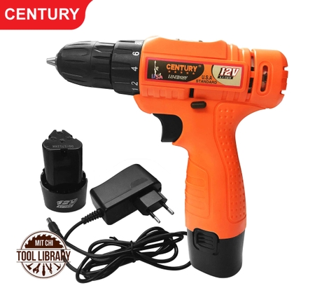 Máy Khoan Pin, Vặn Vít 12V - CENTURY