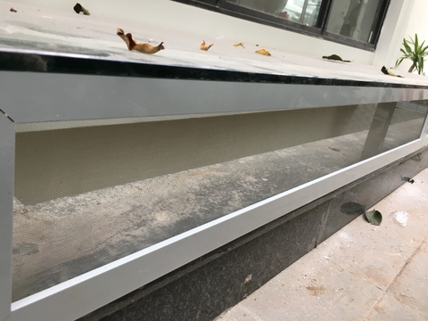 Cửa Lưới Chống Muỗi Dạng Fix Màu Trắng