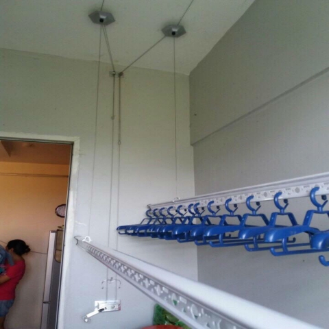 Giàn Phơi Thông Minh Sankaku 02