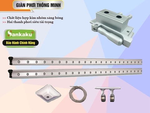 Giàn Phơi Thông Minh Sankaku 02