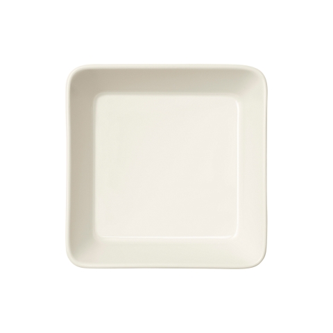 Đĩa Teema 12x12cm màu trắng, chất liệu sứ.