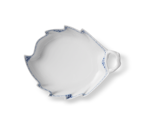 Đĩa hình lá Royal Copenhagen, họa tiết Princess 23cm