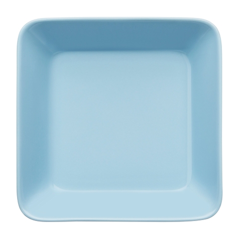 Đĩa Teema 16x16cm màu xanh nhạt, chất liệu sứ.