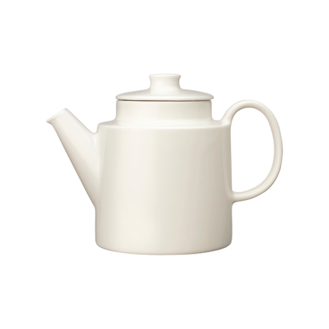 Ấm Teema 1l màu trắng, chất liệu sứ.