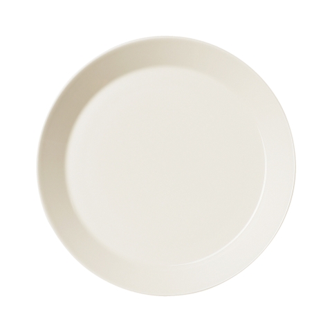 Đĩa Teema, kích thước 23cm, màu trắng, chất liệu sứ.