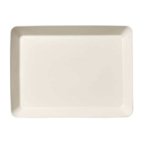 Đĩa Teema, kích thước 24x32cm, màu trắng, chất liệu sứ