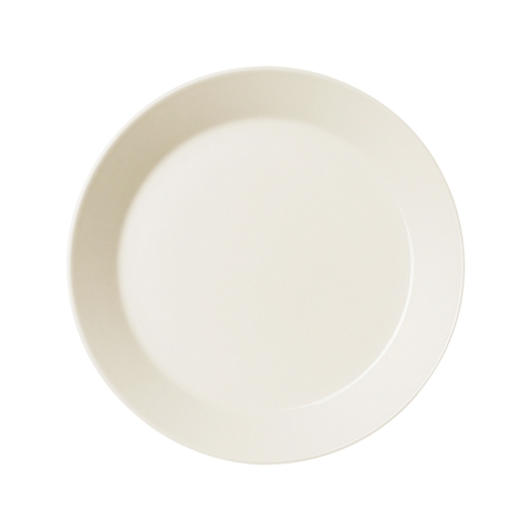 Đĩa Teema, kích thước 21cm, màu trắng, chất liệu sứ.