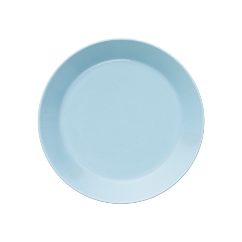 Đĩa Teema 17cm màu xanh nhạt, chất liệu sứ.