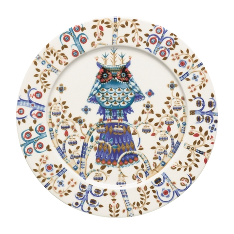 Đĩa sứ Taika trắng 27cm