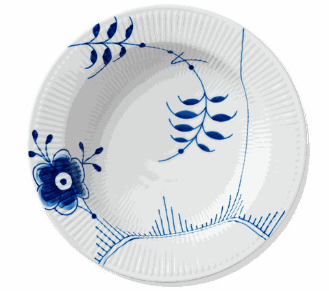 Đĩa sâu Royal Copenhagen, họa tiết Blue Mega 30cm