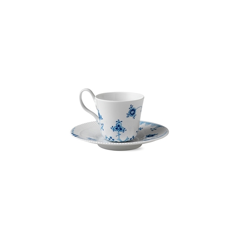 Bộ chén và đĩa trà Royal Copenhagen, họa tiết Blue Elements 25cl