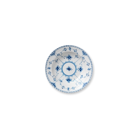Đĩa sâu lòng Royal Copenhagen, họa tiết Blue Fluted Half Lace 21cm
