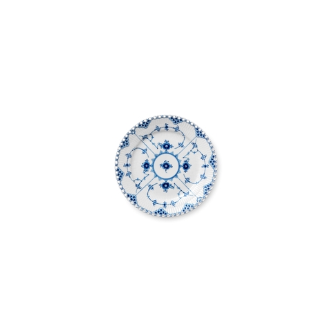 Đĩa Royal Copenhagen, họa tiết Blue Fluted Full Lace 19cm