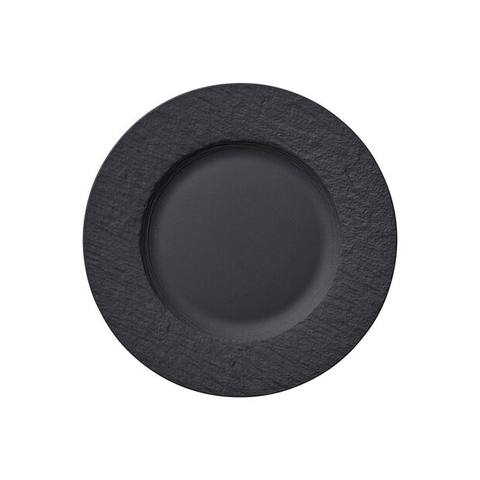 Flat plate black 22cm - Manufacture Rock