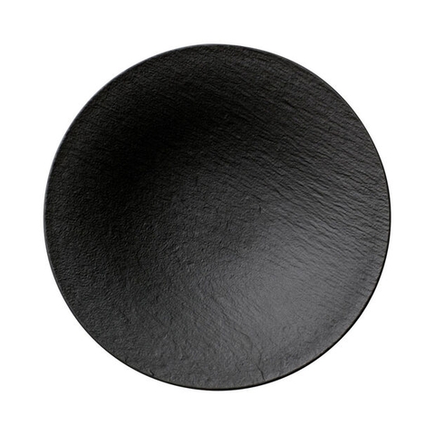 Deep bowl black 28cm - 440ml - Manufacture Rock