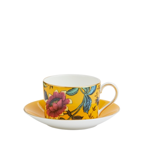 Bộ chén và đĩa kê Wonderlust Yellow Tonquin 150ml