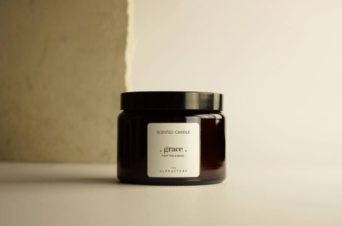 Nến thơm 360g - BST The Olphactory hương Mint Tea & Basil - grace
