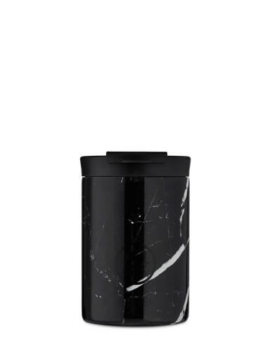 Bình giữ nhiệt Travel Tumbler 24 Bottles 350ml, họa tiết Black Marble