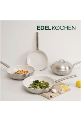 Chảo chống dính Edelkochen Easy Prism Cream