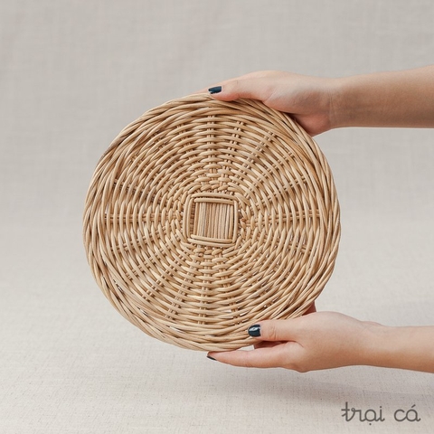 Lót nồi mây (25cm) - lớn