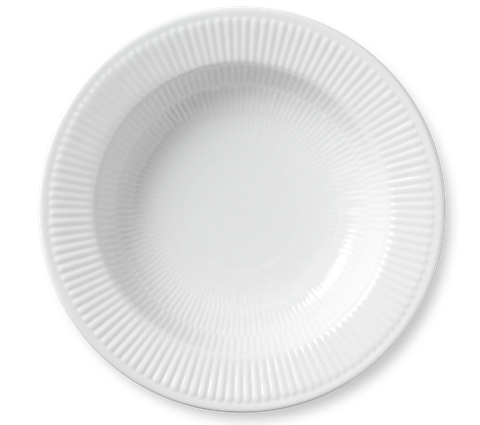 Đĩa Royal Copenhagen, họa tiết White Fluted 30cm