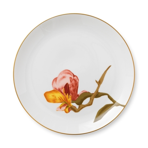 Đĩa Royal Copenhagen, họa tiết Flora Magnolia 27cm