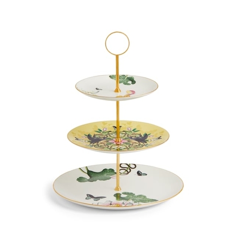 Đĩa 3 tầng Wonderlust Waterlily