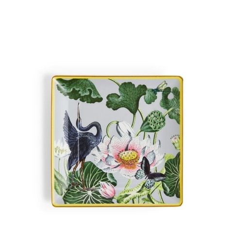 Đĩa vuông Wonderlust Waterlily 15cm