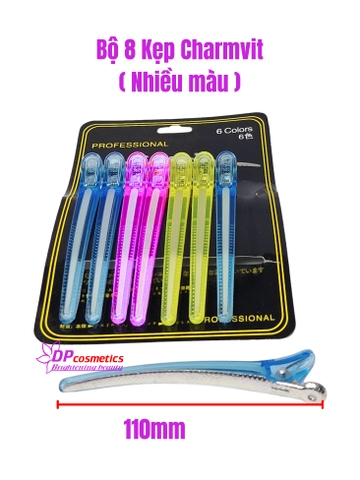 Bộ 8 kẹp Charmvit Pro