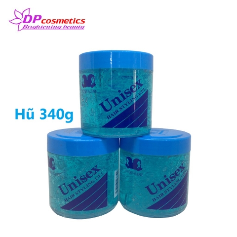 Gel vuốt tóc Unisex 340g