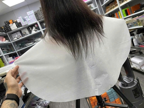 Áo choàng giấy làm hóa chất kích thước 90cm x 60cm ( Bịch 50 cái )