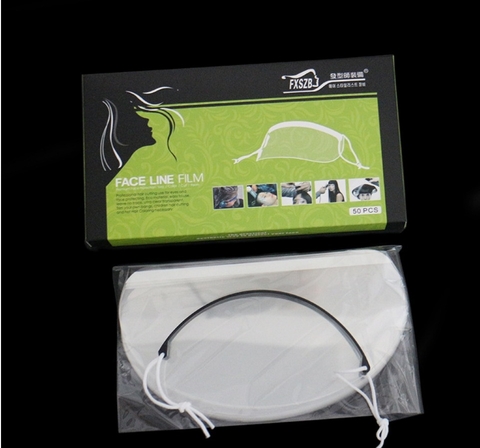 Film che mặt xanh dùng nhuộm, cắt tóc ( Hộp 50 miếng )