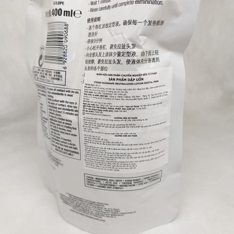 Kem dập  uốn  Loreal XTENSO OLEOSHAPE  400ml 