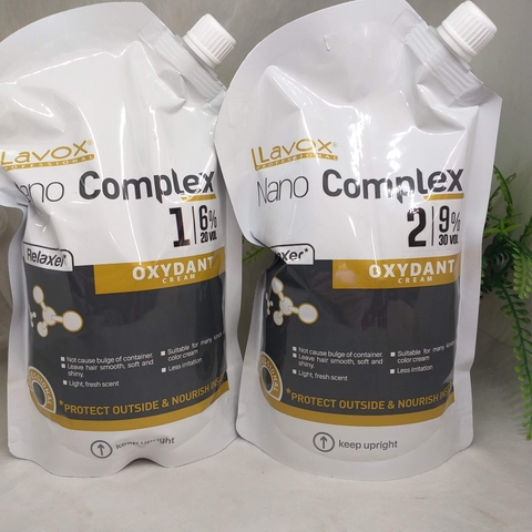 Oxy trợ nhuộm tóc Lavox Nano Complex 1000ml