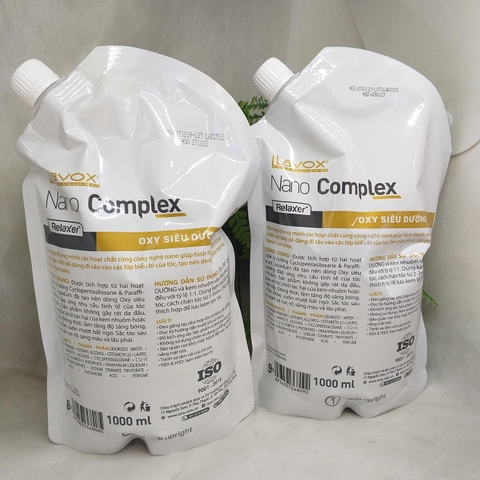 Oxy trợ nhuộm tóc Lavox Nano Complex 1000ml