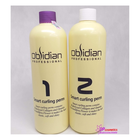 Thuốc uốn tóc đa năng OBSIDIAN 3D 500 ml x2( Uốn setting- Uốn lạnh )-OBSIDIAN 3D 500 ml x2 Multi Perm
