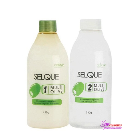 Thuốc uốn tóc đa năng OBSIDIAN OLIVE 450 ml x2( Uốn setting- Uốn lạnh )- OBSIDIAN OLIVE 450 ml x2 Multi Perm