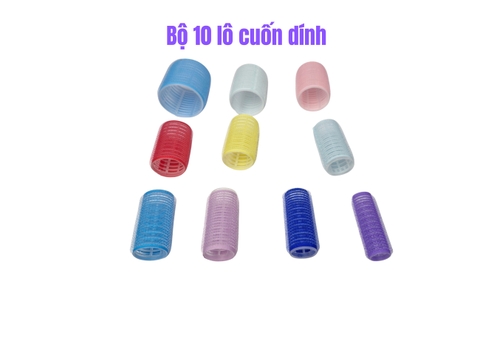 Bộ 10 lô cuốn dính nhiều kích thước