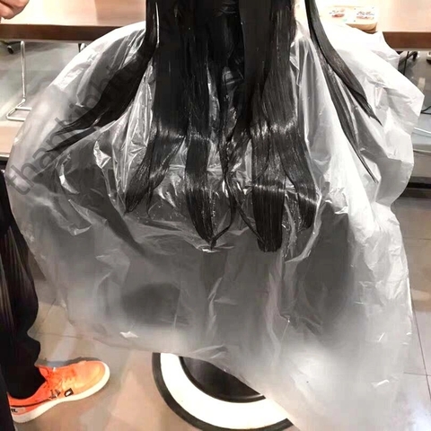 Áo choàng cắt nhuộm tóc  Nilong ( Bịch 50 cái )