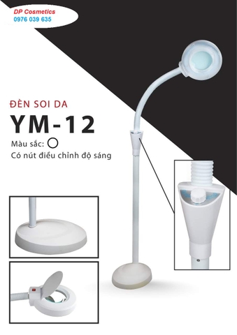 Đèn soi da YM-12 ( Có nút điều chỉnh mức độ sáng )